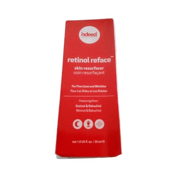 NIB~INDEED LABORATORIES Retinol Reface Skin Resurfacer~1 fl. oz. - Picture 2 of 3